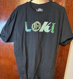 Loki TV Show Marvel T-Shirt Men's Size XL Black