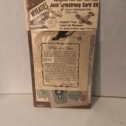 Wheaties Airplane Card Kit