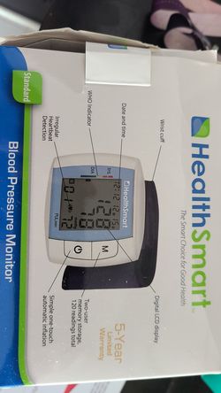 Brand new wrist blood pressure monitor