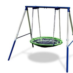 Sportspower 45" Deluxe Saucer Swing, Great for Kids Aged 3 to 8