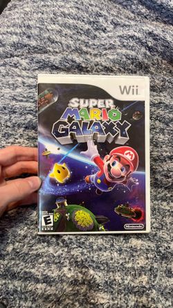 Super Mario Galaxy Wii game disk