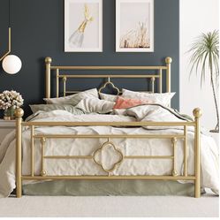 Queen Size Metal Bed Frame 