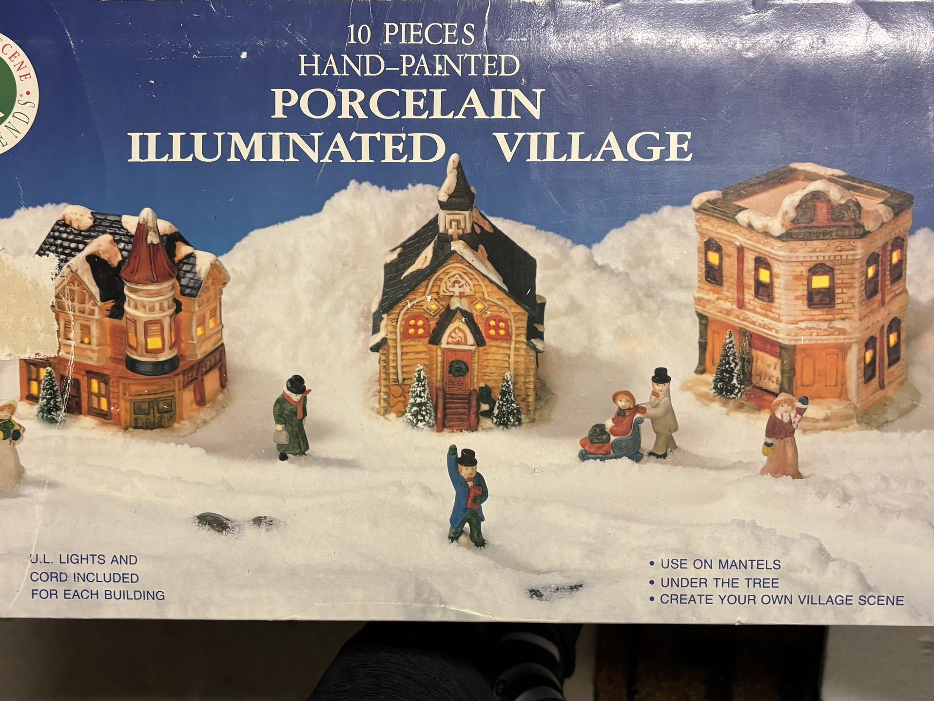 Porcelain light up Village