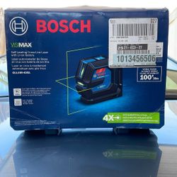 Bosch 100 ft. Green Self Leveling Line Laser Level with Li-lon Battery, Adjustable L-Bracket Mount and Hard Carrying Case