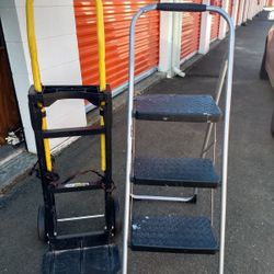 Handtruck And Stepstool