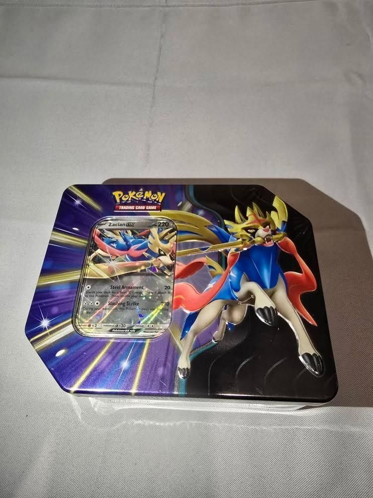 Pokemon Zacian Tin