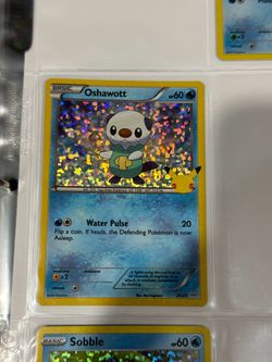 Pokémon Oshawott Holo 21/25 McDonald's 25th Anniversary (2021) – Mint