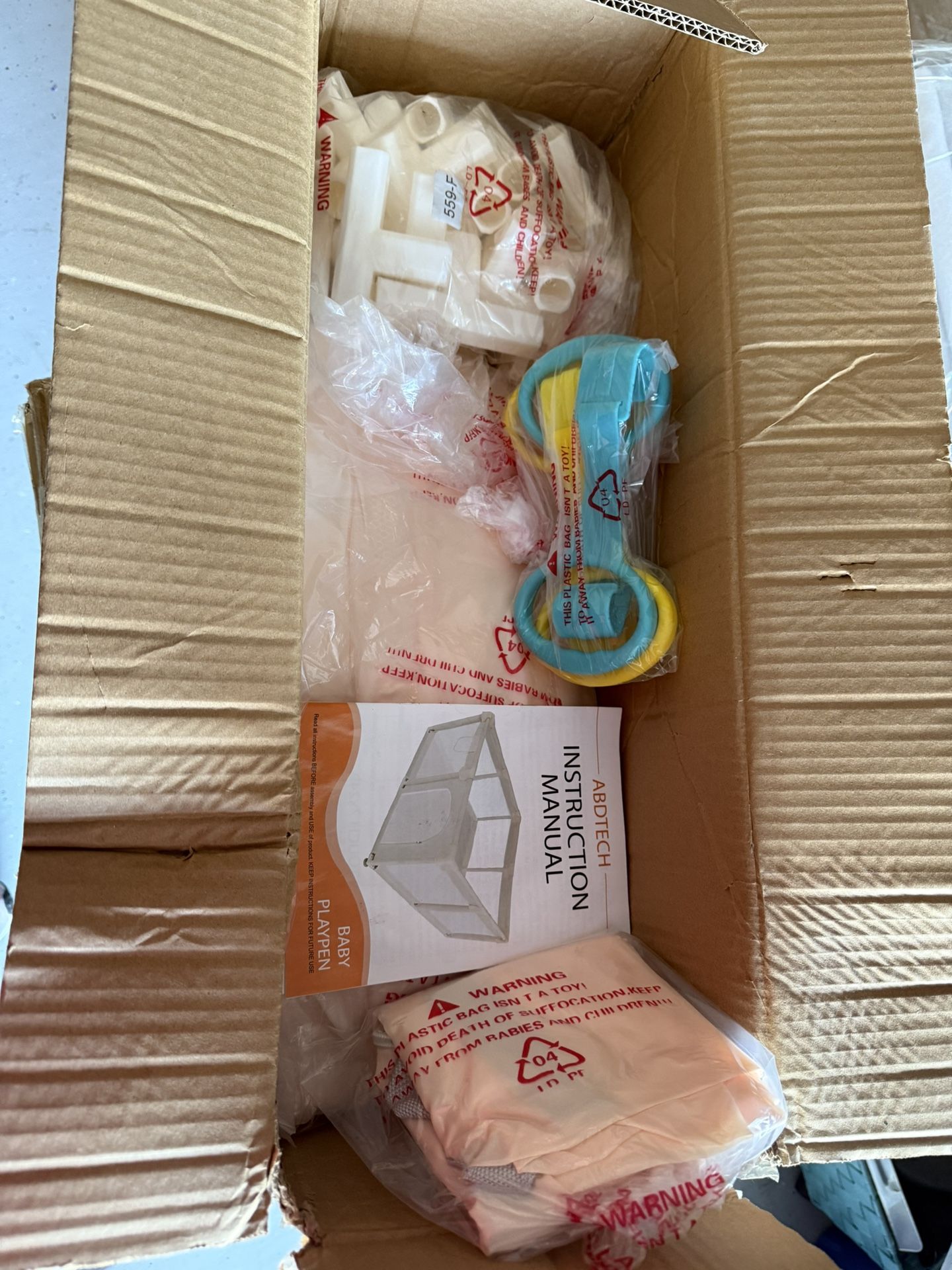 Playpen for Babies and Toddlers 50x50 in