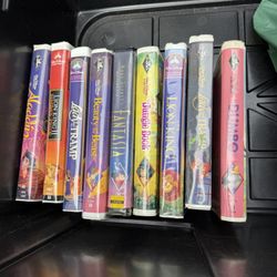Disney VHS Tapes