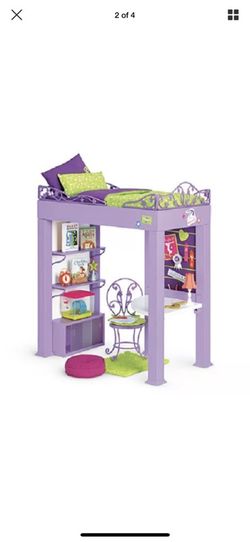 Retired American Girl Doll McKenna’s Loft Bed and Accessories