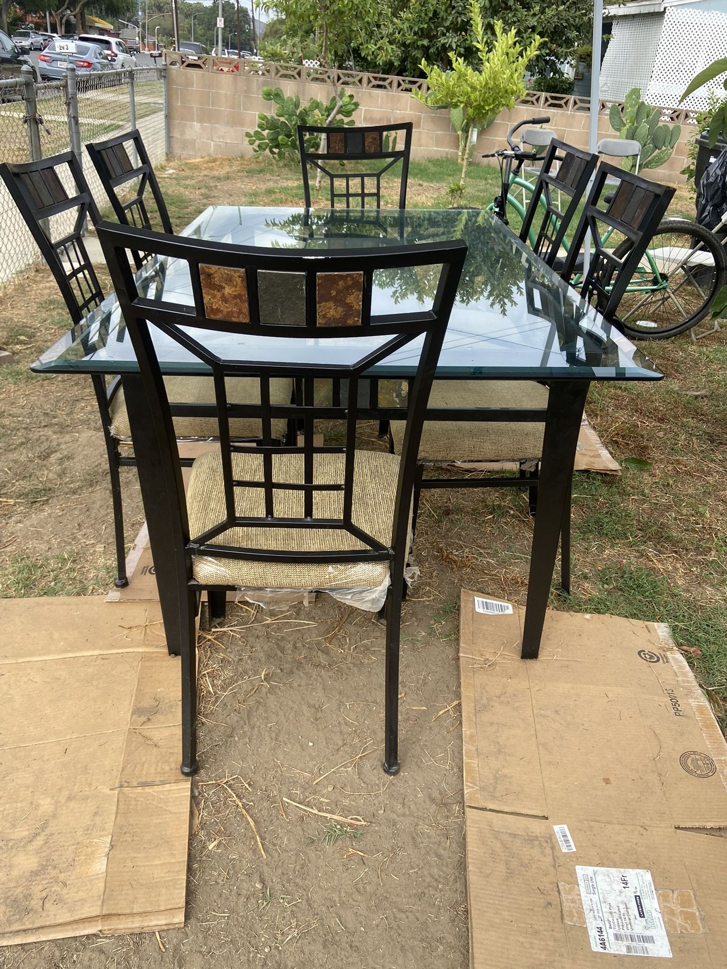 Glass Dining Table