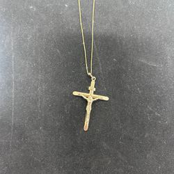 14kty Crucifix Pendant $1,195 📲📲