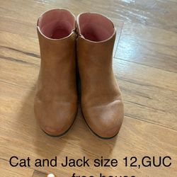 Cat and Jack size 12 boots