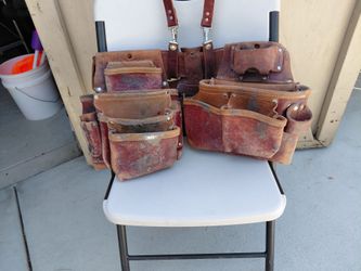 Occidental Leather Tool Pouches and Suspenders
