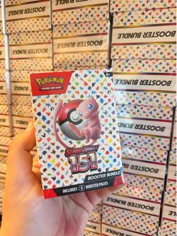 151 Booster Bundles
