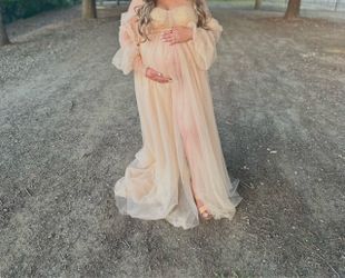 Maternity picture gown
