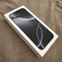New Apple iPhone 16 Pro Max 1TB White Titanium Unlocked