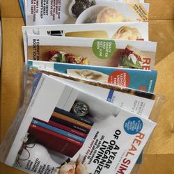 9 REAL SIMPLE MAGAZINES 2012-2013