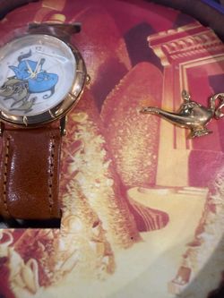 Aladdin watch and pin