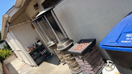 3 patio heaters