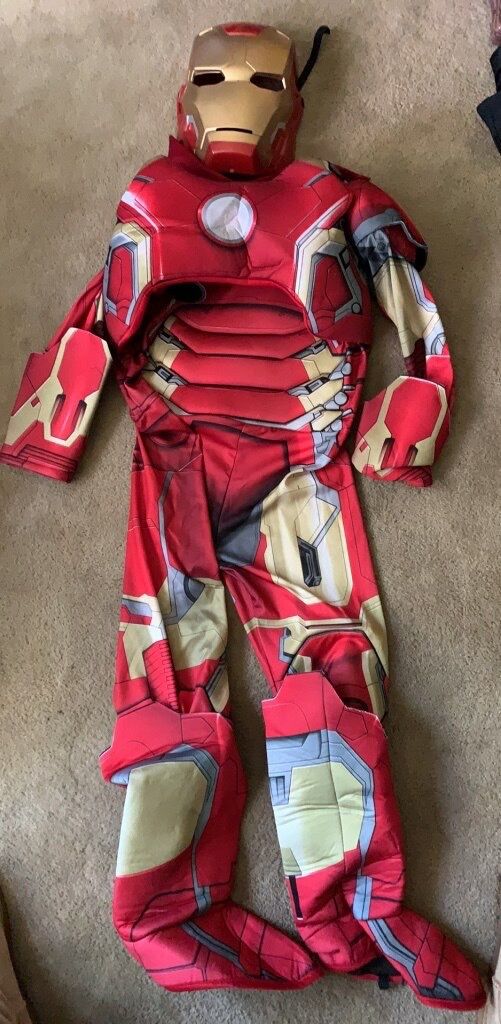 Iron man costume med 8-10