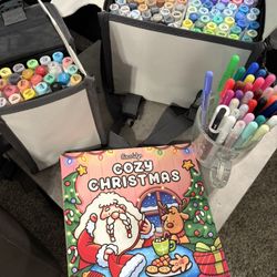 Ohuhu Markers, Pens, & Coloring Book