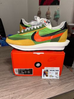 Size 11 - VNDS Nike LDWaffle Sacai Green Gusto