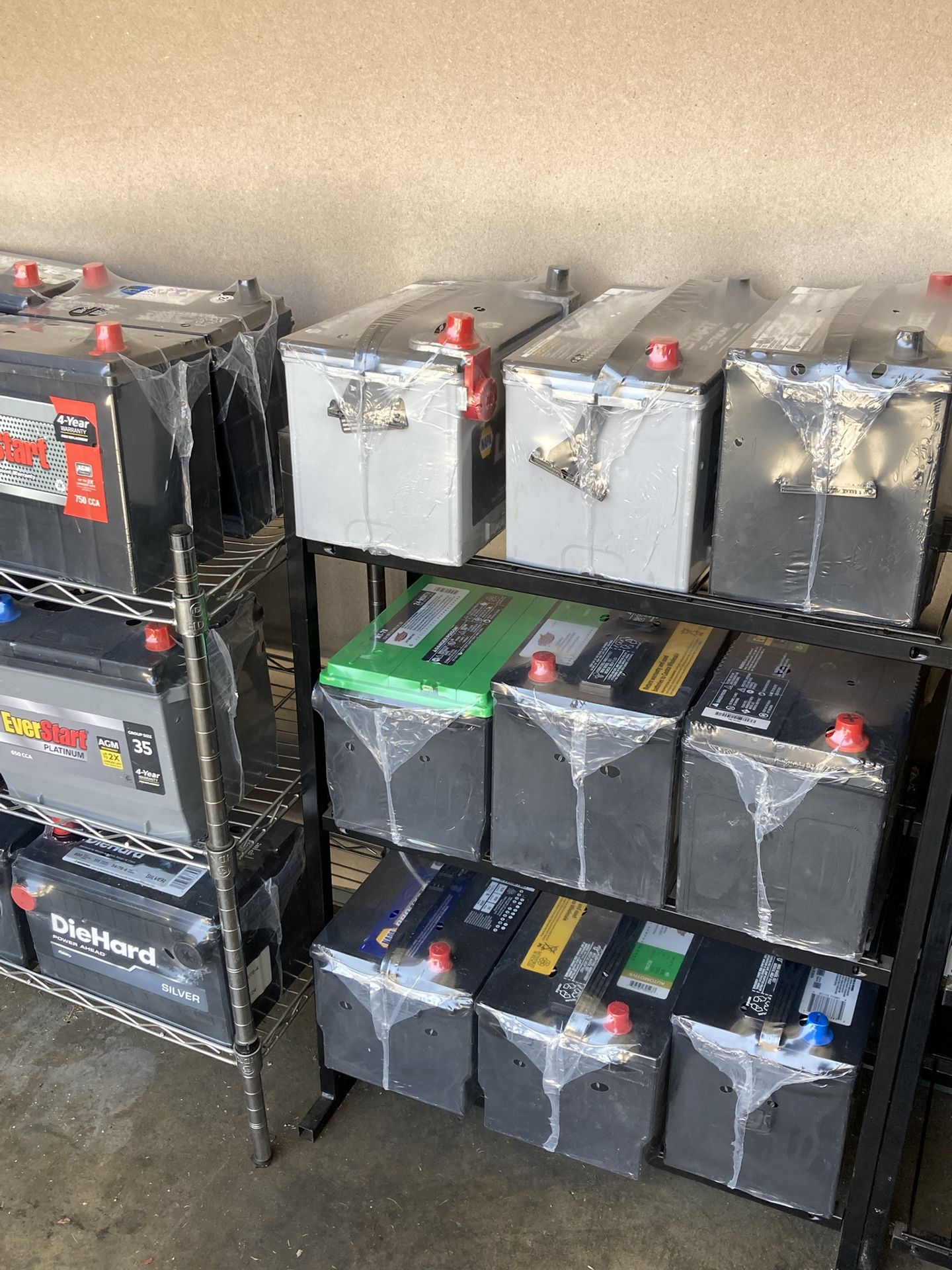 Car batteries