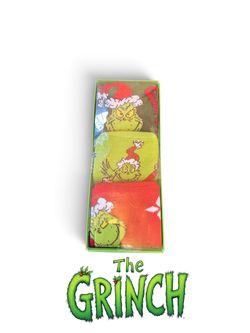 3 pairs grinch men size 8-12 new ❤️❤️M17