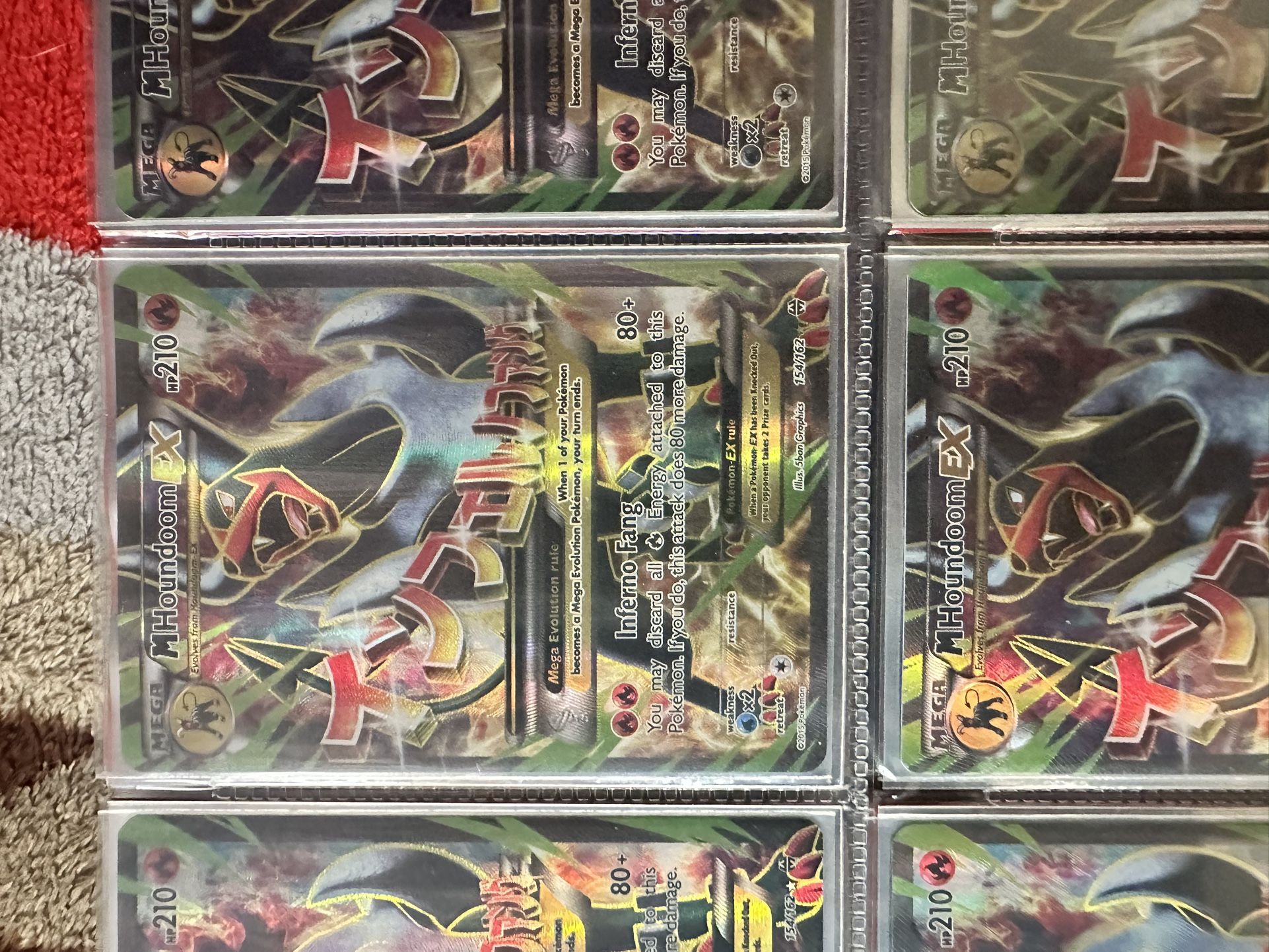Mega Houndoun EX Full Art NM 154/162 2015