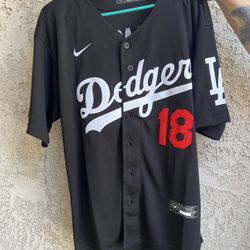 Dodgers #18 Yamamoto Jersey (New)