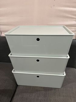 IKEA Kuggis Storage Boxes with Lids