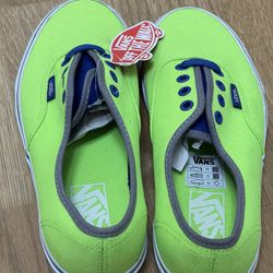 Brand New Size: 6M/7.5F Seahawk Color VANS $35 OBO