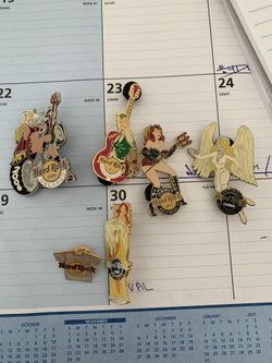 Hard Rock Pins