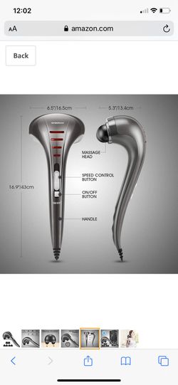 Handheld full body massager