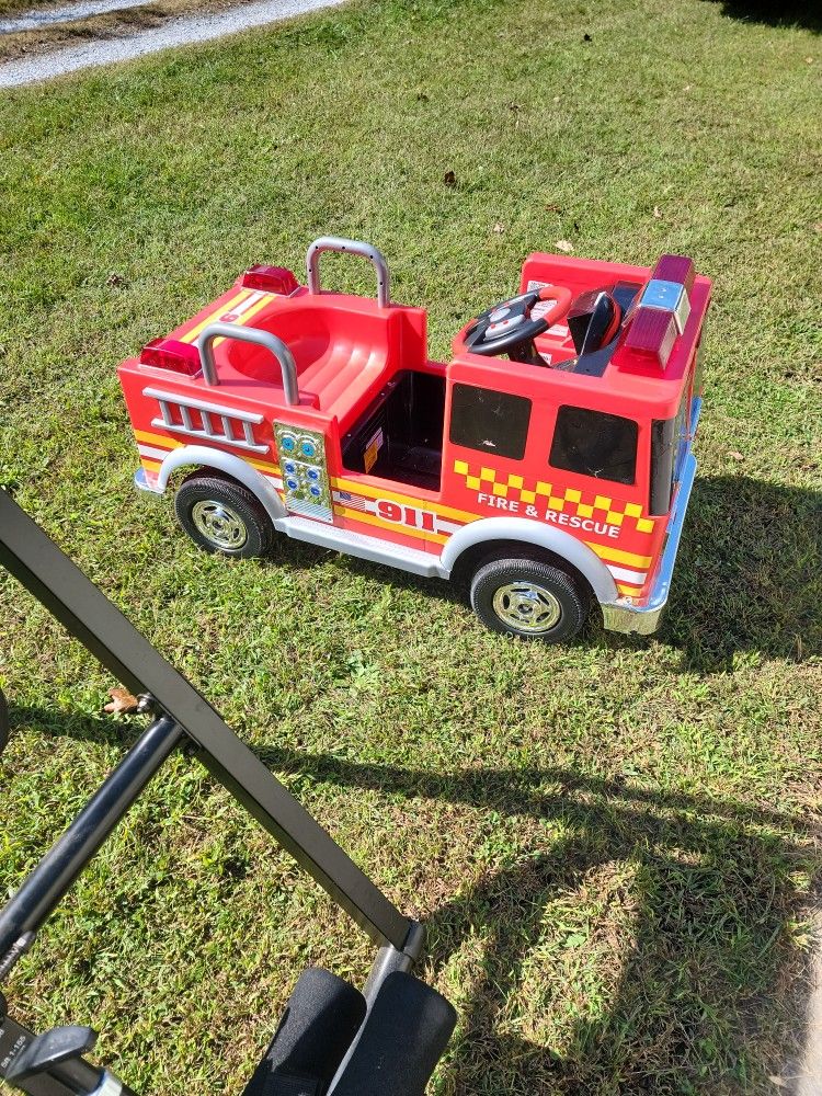 Remote Fire Truck
