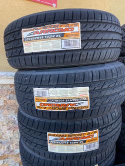 225/55/18 ARROYO ALL SEASON 4 NEW TIRES INSTALLED ✅ INSTALADAS ✅🔥 WE DO ALIGMENT ✅