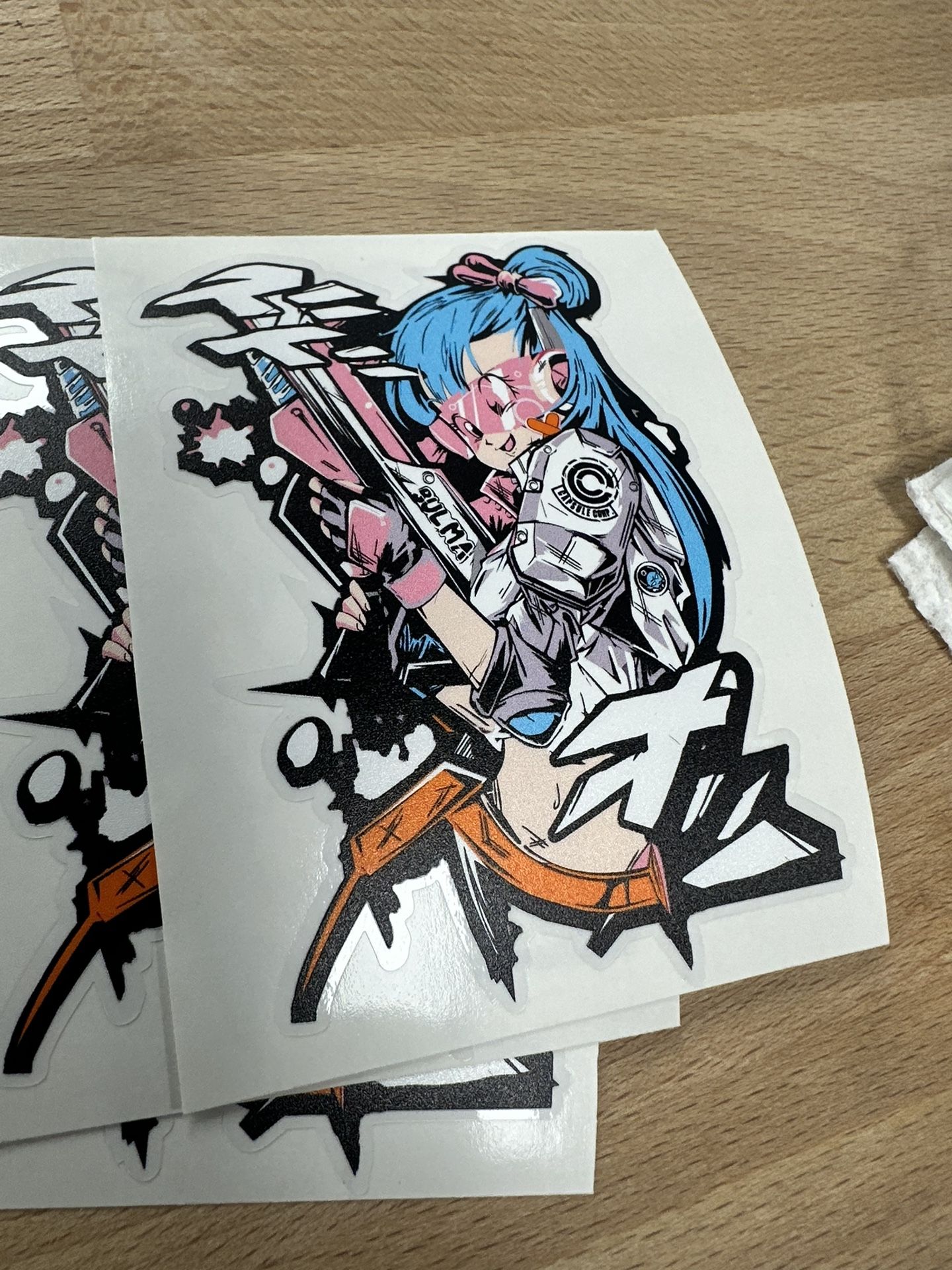 Custom Stickers  UV Printed