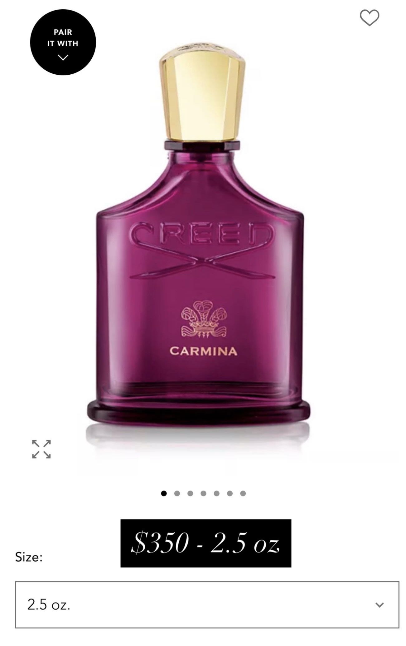 Creed Carmina - AUTHENTIC