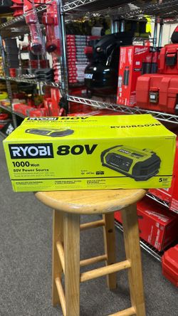 RYOBI 80V 1000-Watt Inverter Power Source (Tool Only)