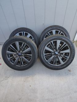 Tires and rim 255/45/17