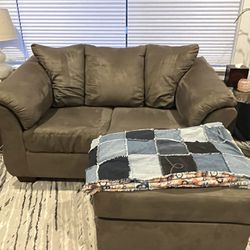 Two Person Sofa With Reversible Chaise