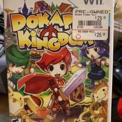dokapon kingdom wii CIB RARE