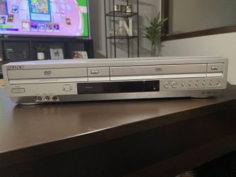 Sony DVD and VHS combo