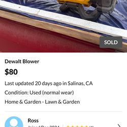 Dewalt Blower