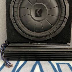 Amp And Base 12 Inch Speaker