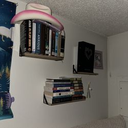 Six Floating Shelves