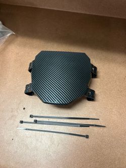 E Moto Carbon Fiber Odi Style Number Plate