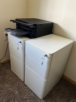 Narrow File Cabinet for Small Spaces