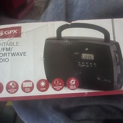 GPX Portable AM/FM/Shortwave Radio